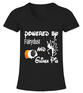 Guinea Pig Tshirt Camiseta cuello pico Mujer