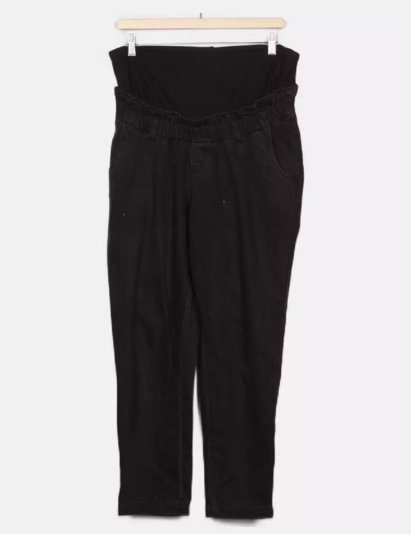 H&M Pantalones de tela Baggy Premamá