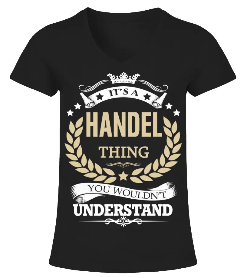 HANDEL - It's a HANDEL Thing Camiseta cuello pico Mujer