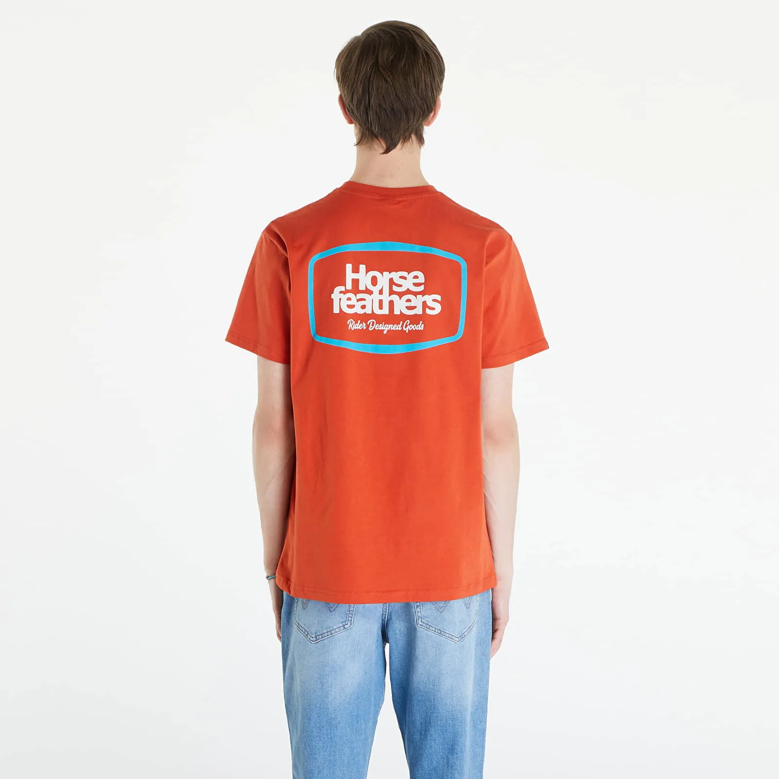 Horsefeathers Bronco T-Shirt Orange Rust