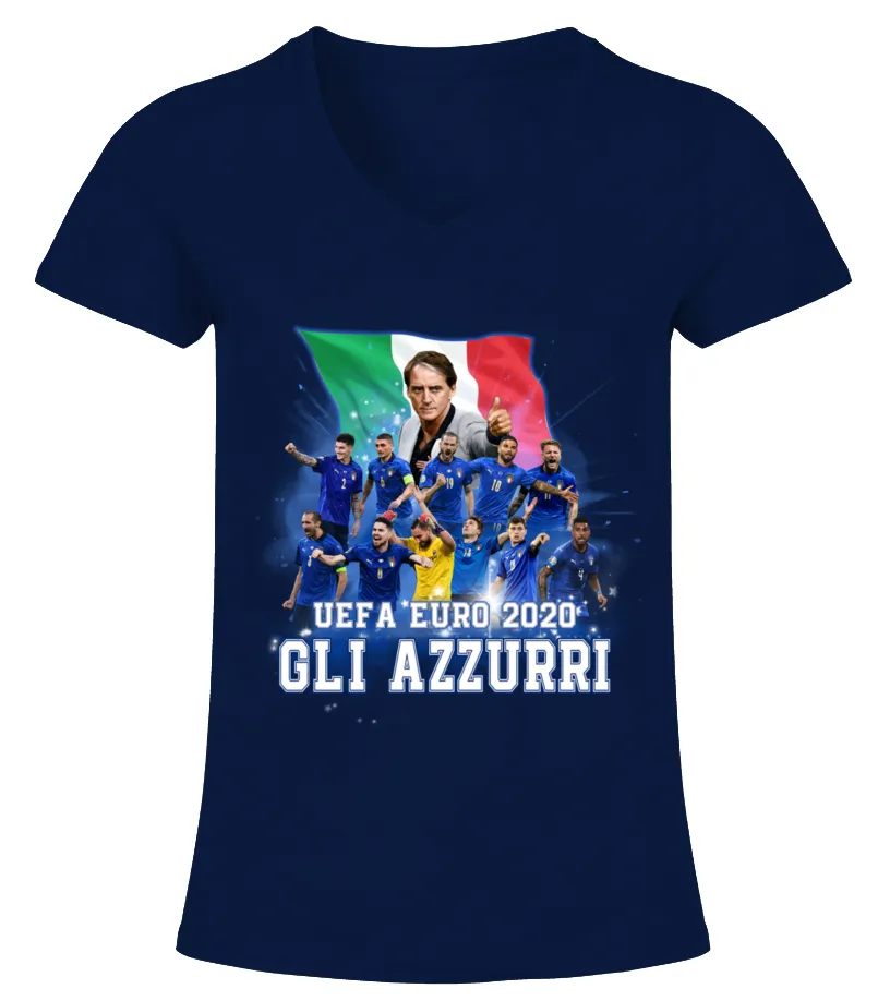 ITALIA 2020 - LIMITE EDITION Camiseta cuello pico Mujer