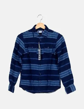 Jack & Jones Camisa azul rayas