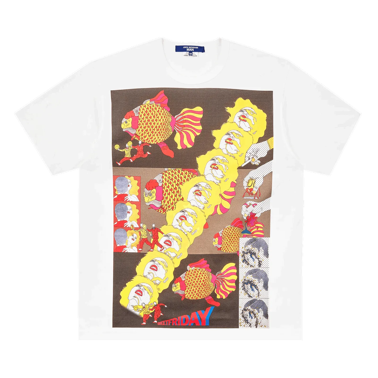 Junya Watanabe Reversible Floral Print T-Shirt