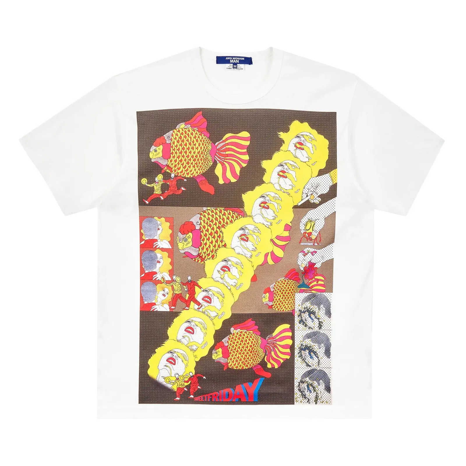 Junya Watanabe Reversible Floral Print T-Shirt