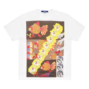 Junya Watanabe Reversible Floral Print T-Shirt