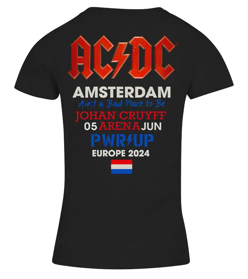 Limited Edition - Amsterdam 2024 Tour Camiseta cuello pico Mujer