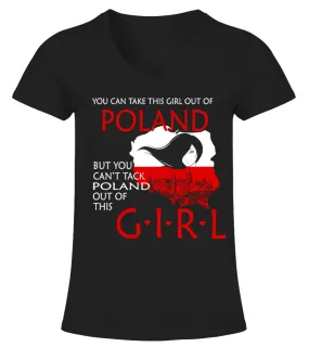 LIMITED EDITION - POLISH GIRL Camiseta cuello pico Mujer