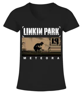 Linkin Park - Meteora BK Camiseta cuello pico Mujer