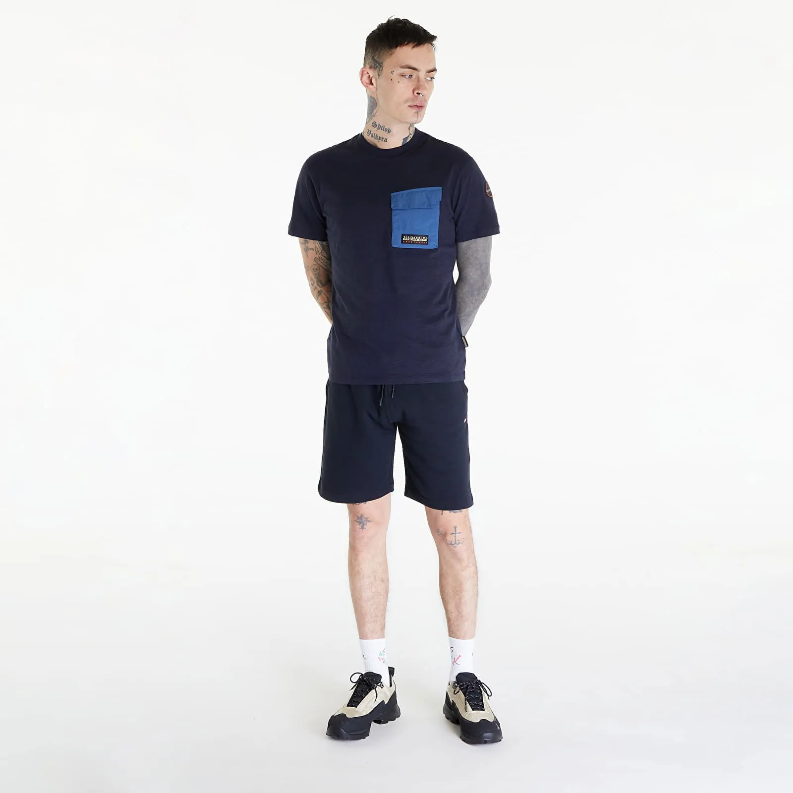 Napapijri Tepees T-Shirt Blue Marine