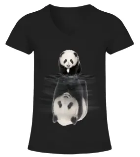 Panda Reflection - Limited Edition Camiseta cuello pico Mujer