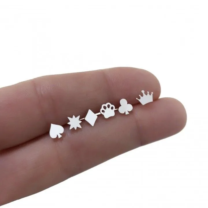 Pendientes Plata Pack de 6 unidades