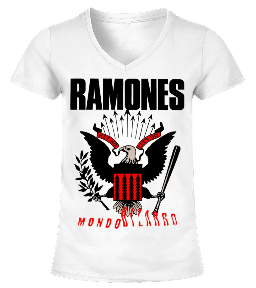 Ramones (69) WT Camiseta cuello pico Mujer