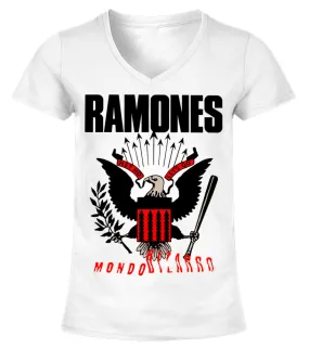 Ramones (69) WT Camiseta cuello pico Mujer