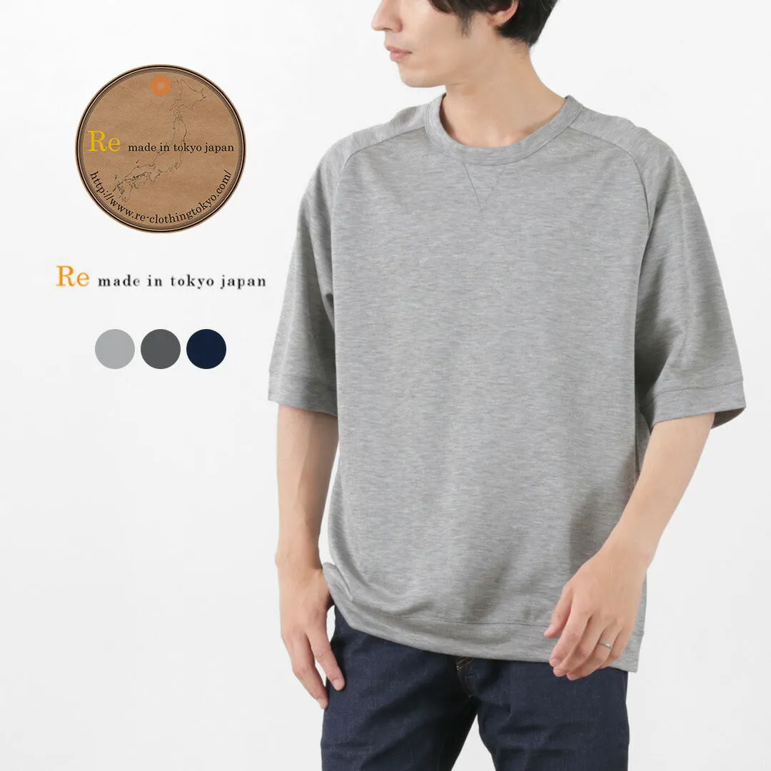 Re Hecha en Tokio Japón / Viscose Knit Wide Camiseta