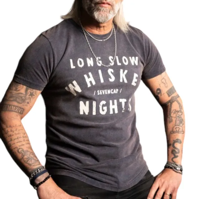 REMERA SEVEN CAP WHISKEY HOMBRE