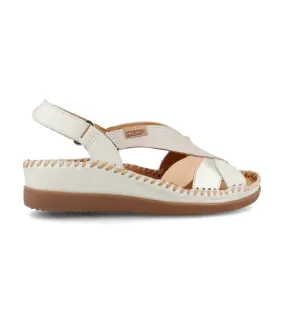 Sandalias de piel Cadaques blanco