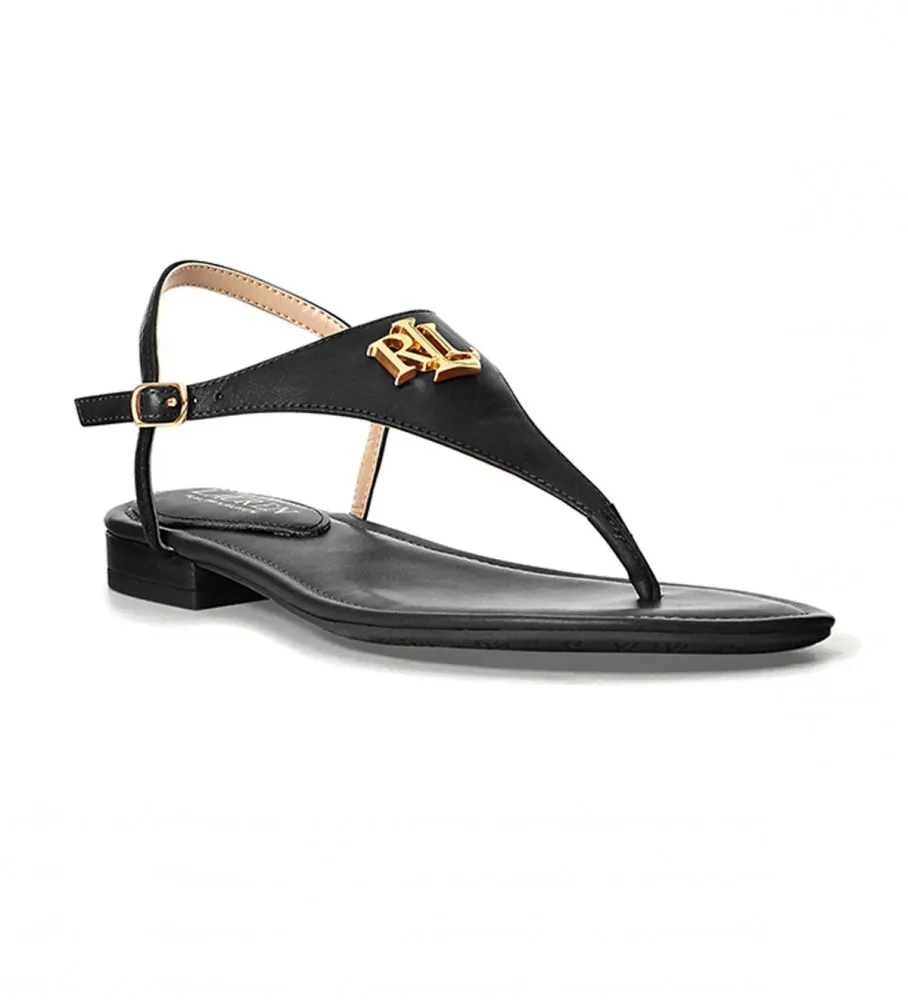 Sandalias de piel Ellington negro