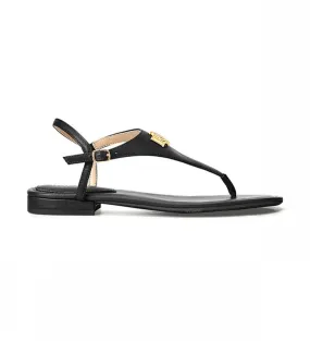 Sandalias de piel Ellington negro