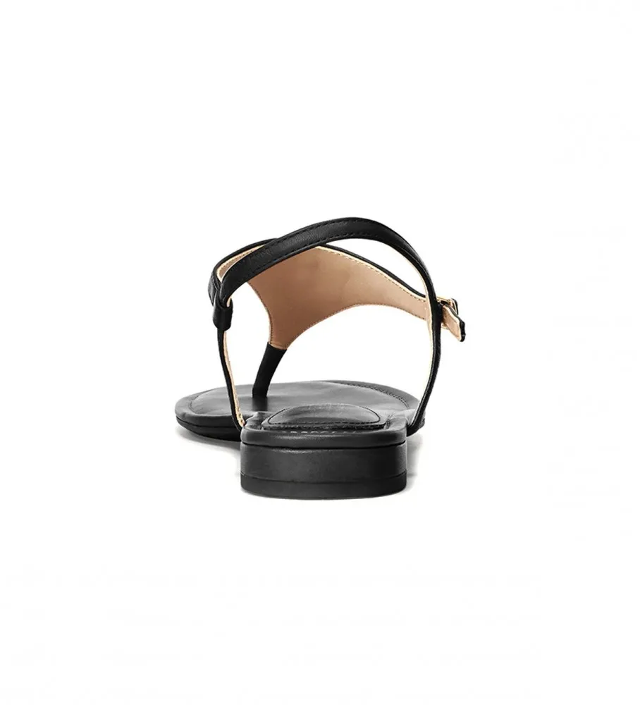 Sandalias de piel Ellington negro