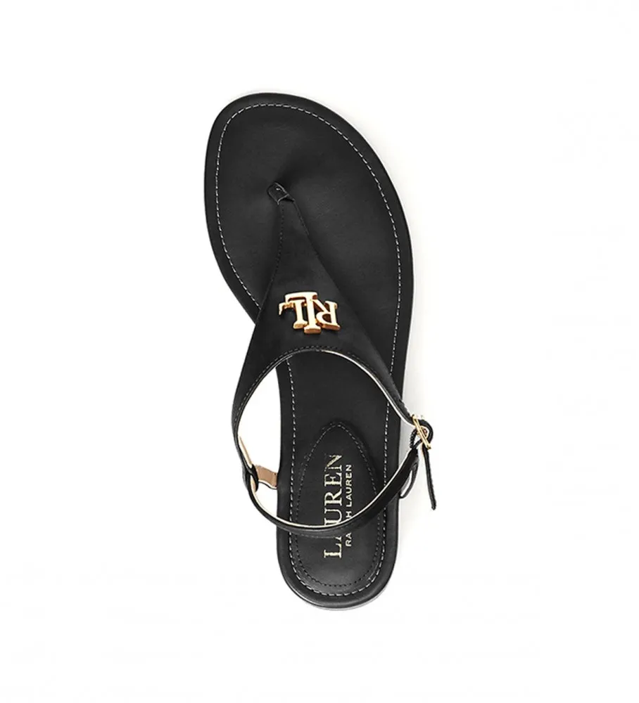 Sandalias de piel Ellington negro