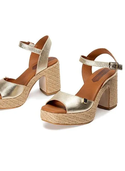 Sandalias Popa Marsella Oro Para Mujer