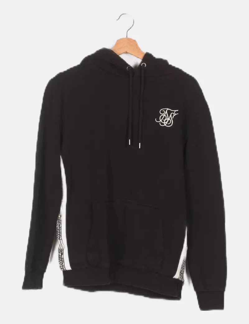 Siksilk Sudadera casual negra