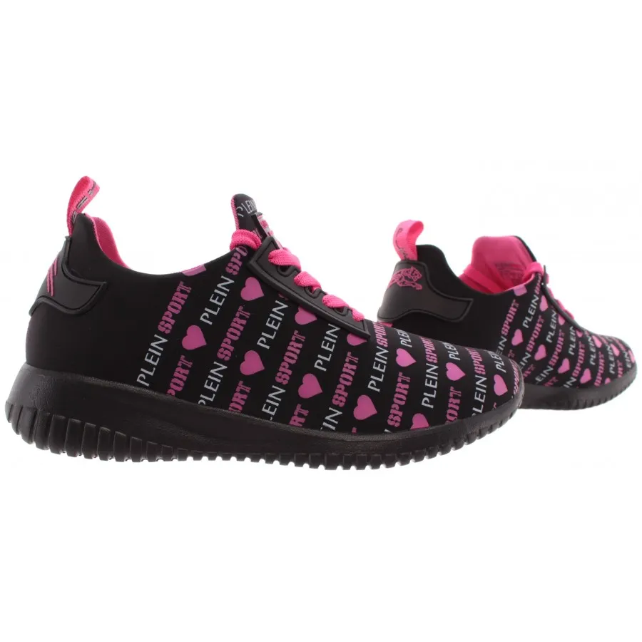 Sneakers Mujeres PLEIN SPORT Runner Cindy Negre Fuxia