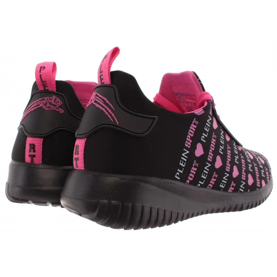 Sneakers Mujeres PLEIN SPORT Runner Cindy Negre Fuxia