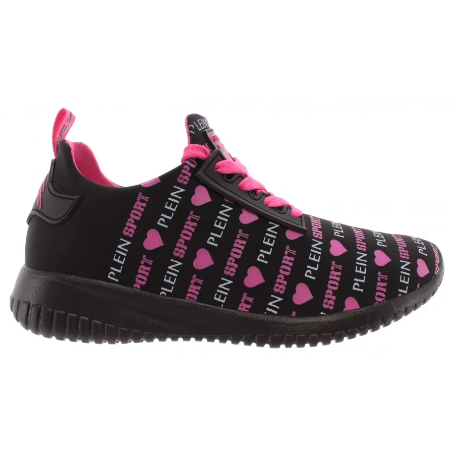 Sneakers Mujeres PLEIN SPORT Runner Cindy Negre Fuxia