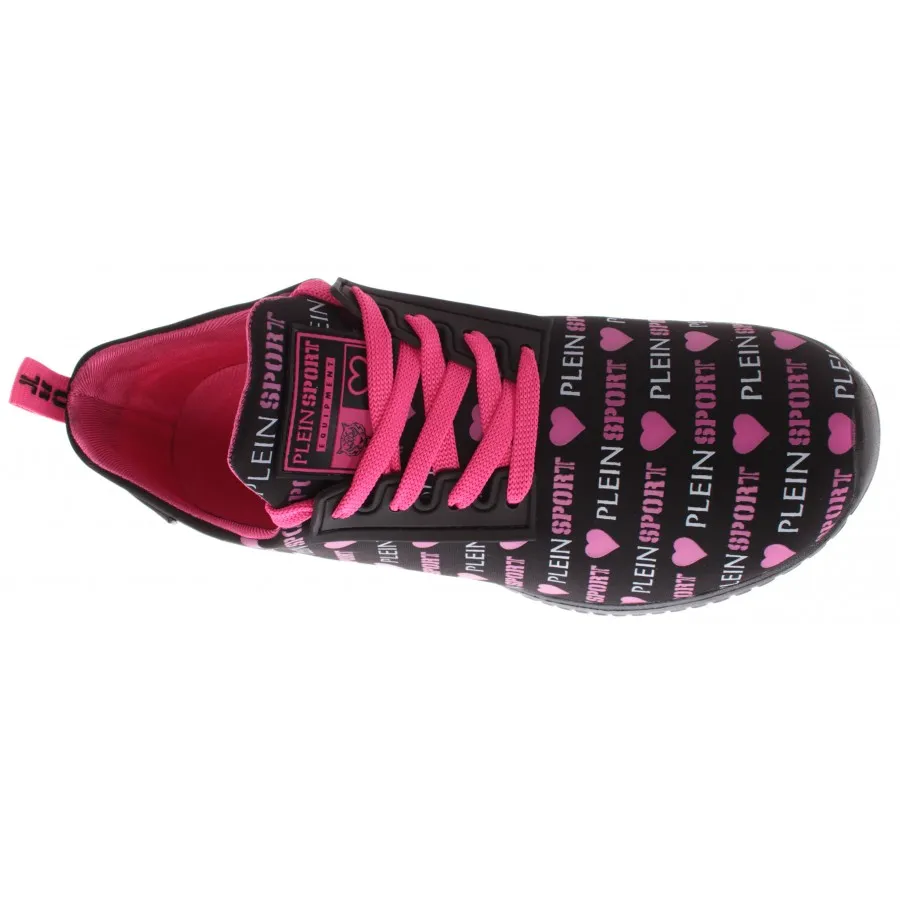 Sneakers Mujeres PLEIN SPORT Runner Cindy Negre Fuxia