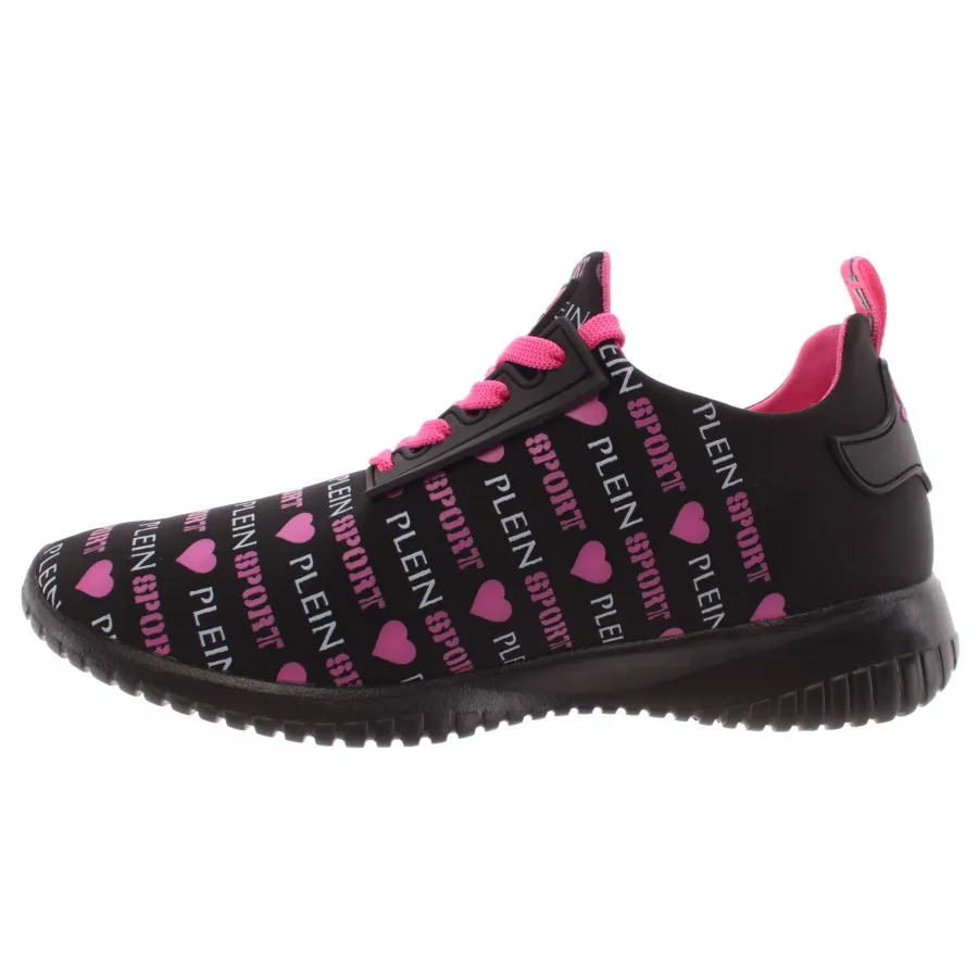 Sneakers Mujeres PLEIN SPORT Runner Cindy Negre Fuxia