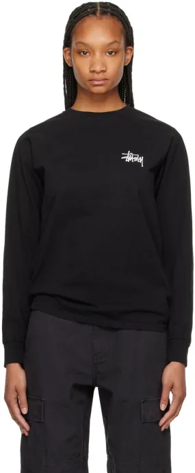 Stüssy Black Pigment-Dyed T-Shirt