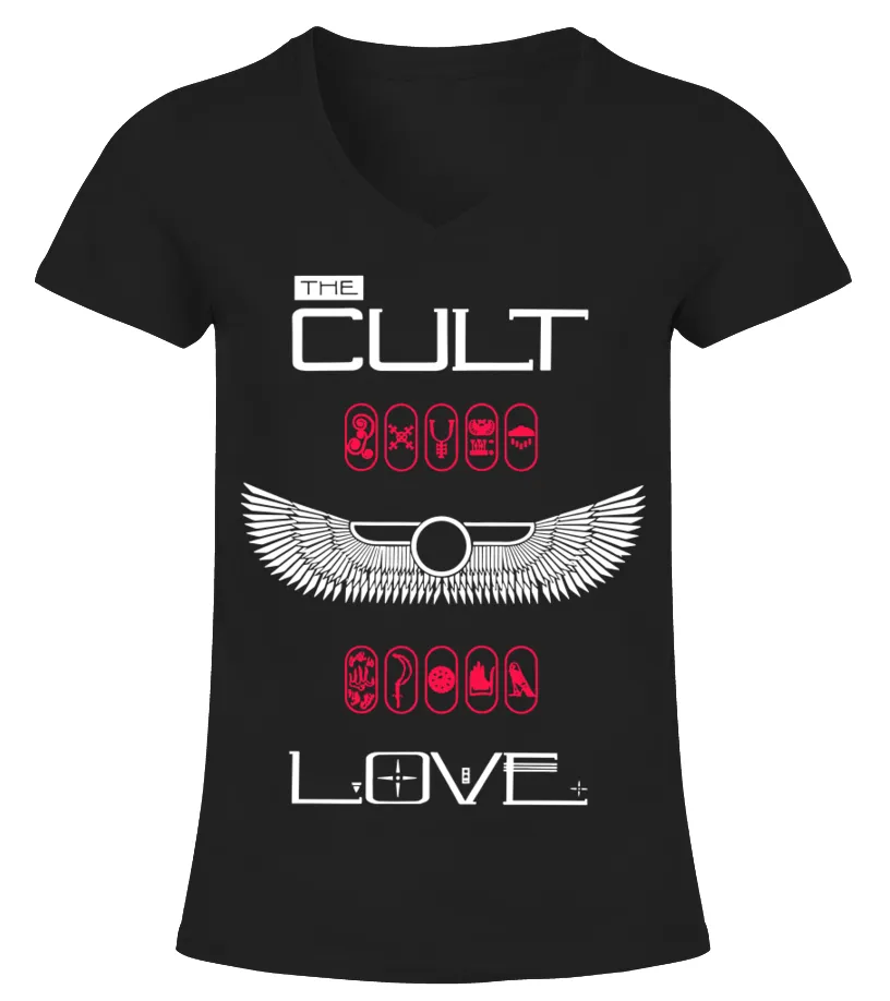 The Cult - Love Album Camiseta cuello pico Mujer