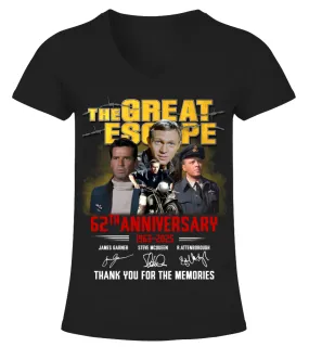 The Great Escape 2025 anniversary BK Camiseta cuello pico Mujer