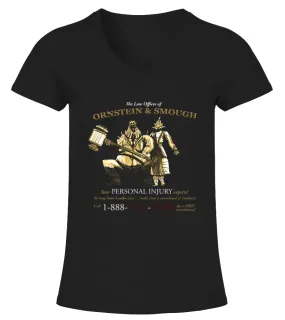 The Law Offices of Ornstein & Smough Camiseta cuello pico Mujer