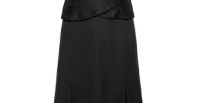 Vestido de encaje Sheego negro