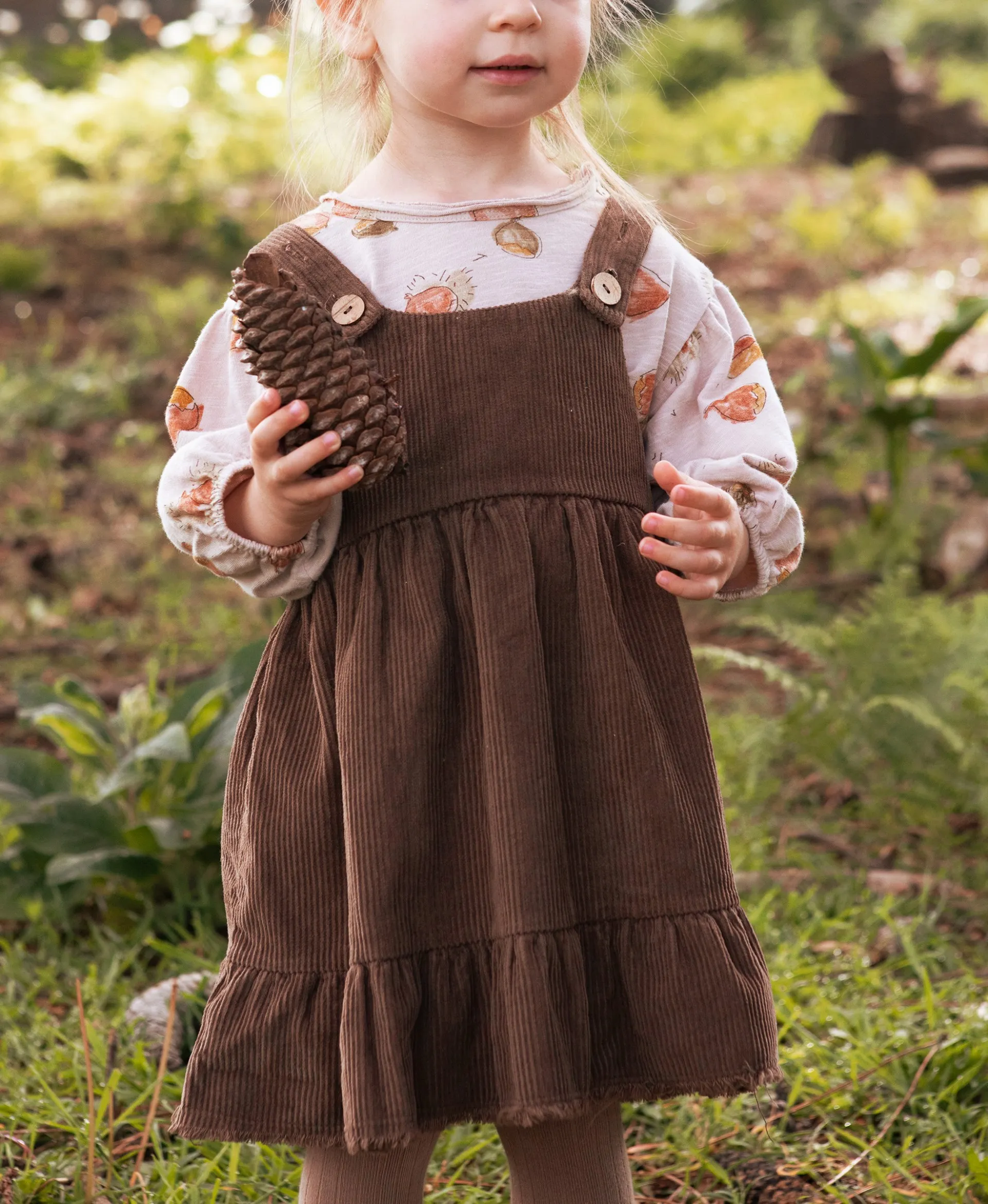 Vestido de pana de algodón orgánico | Mother Lúcia