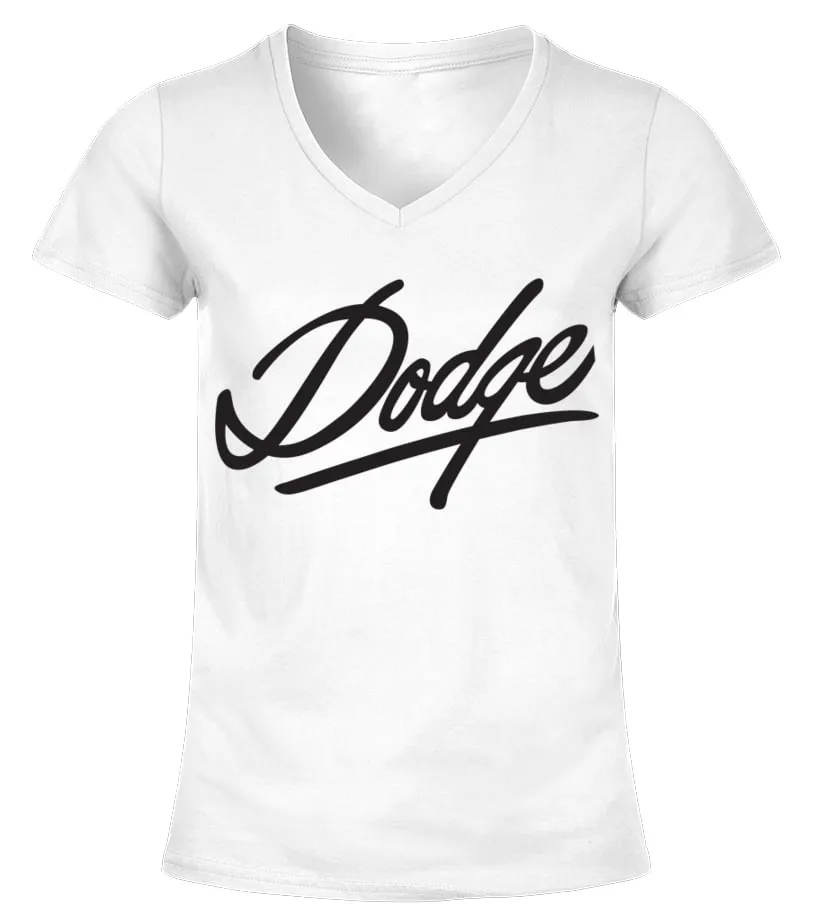 WT. Dodge Garage Signature T-Shirt- Camiseta cuello pico Mujer