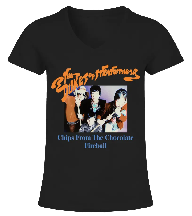 XTC, Chips From The Chocolate Fireball Camiseta cuello pico Mujer